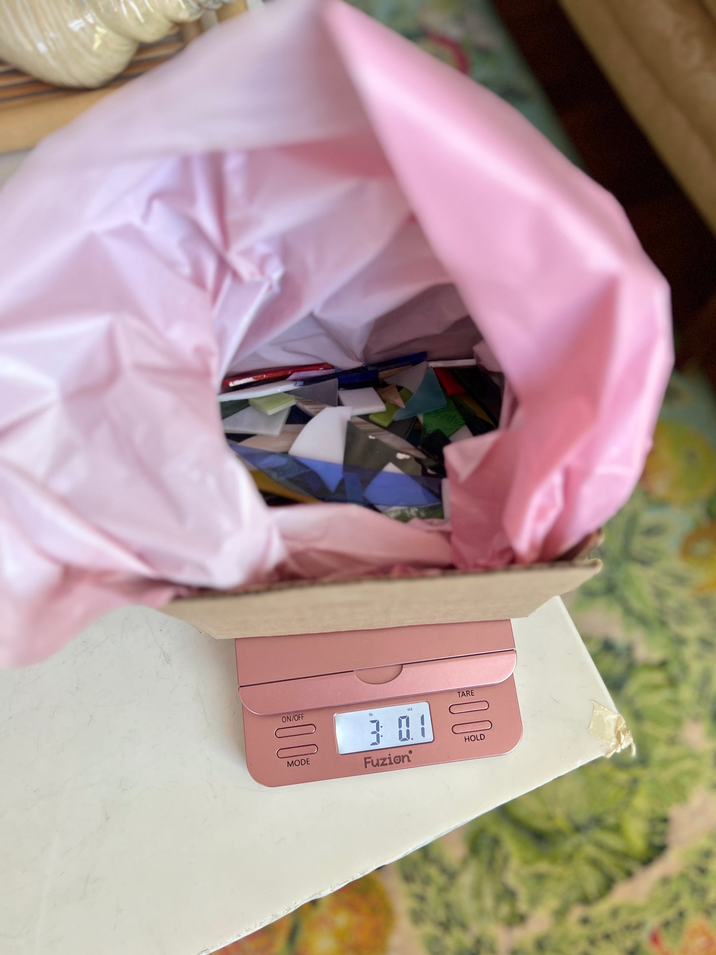 Glass Scrap Packs (3lbs) shipping included!