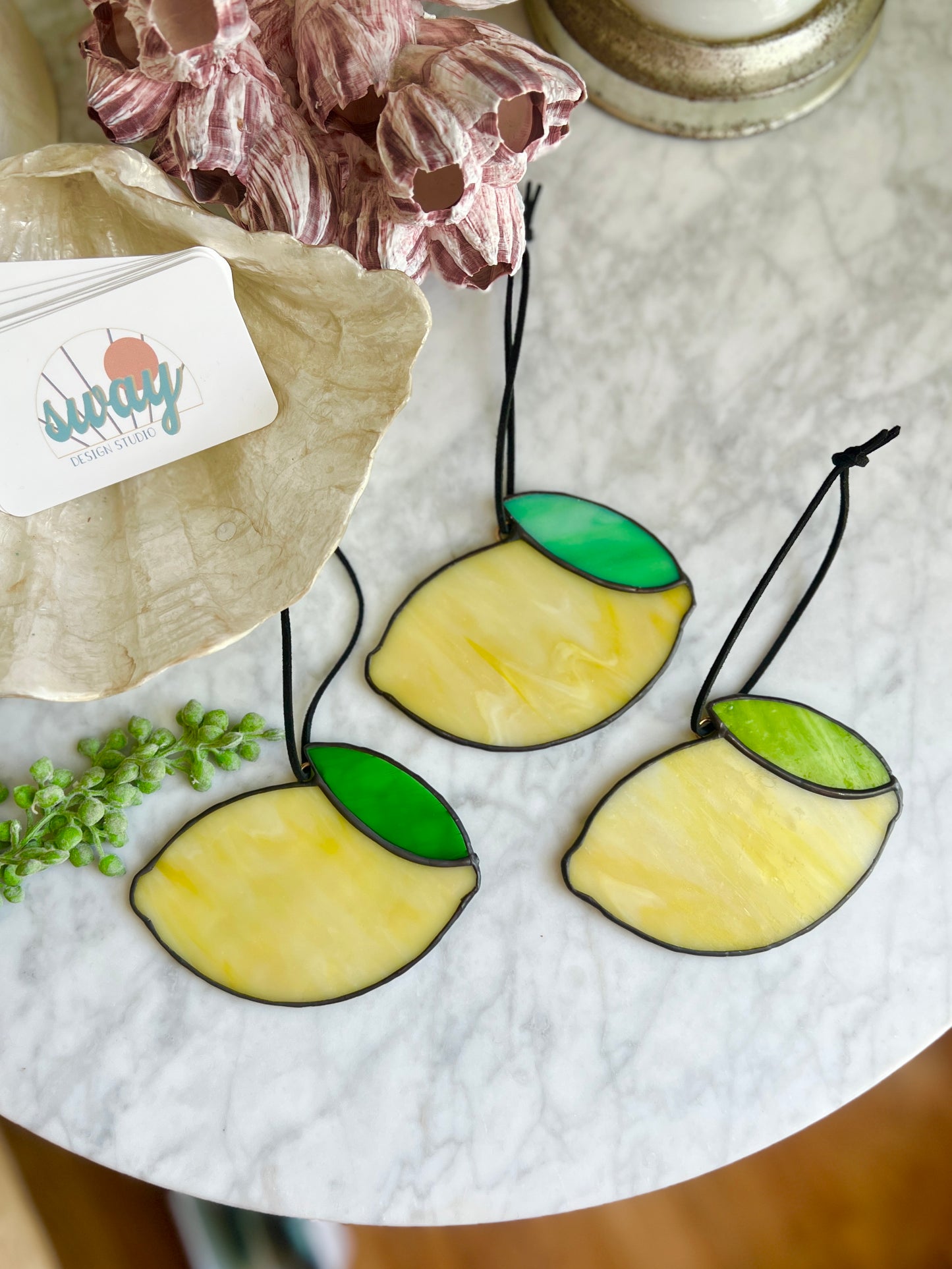 Lemon Sun Catcher Pattern