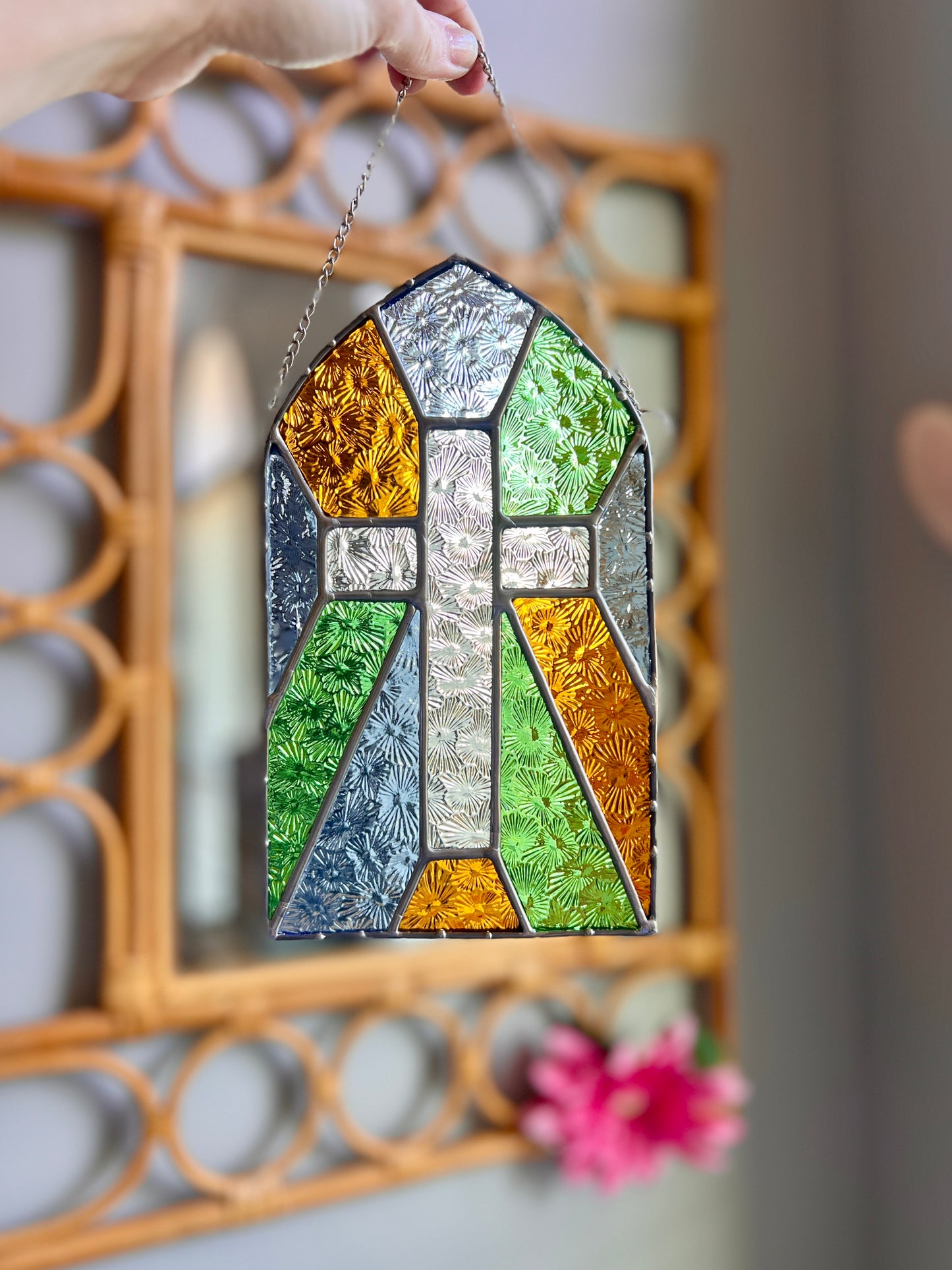 Florentine Cross Panel (Made-to-Order)