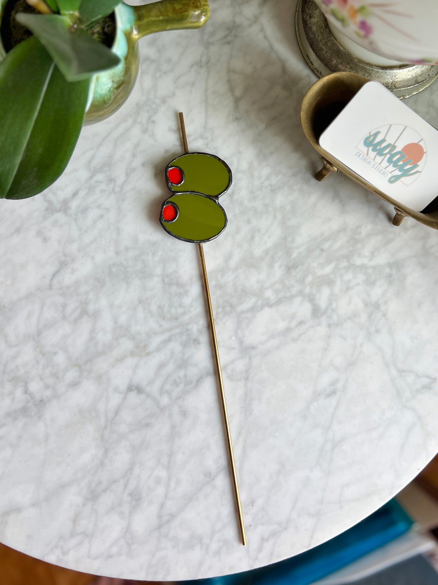 Olive Plant Stake